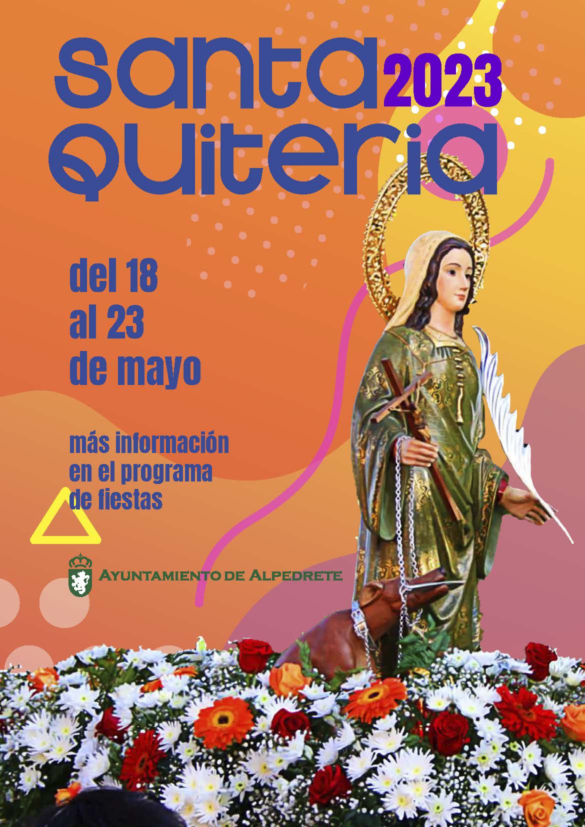 Fiestas patronales en honor a Santa Quiteria 2023 Alpedrete